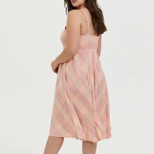 Torrid mid calf dress